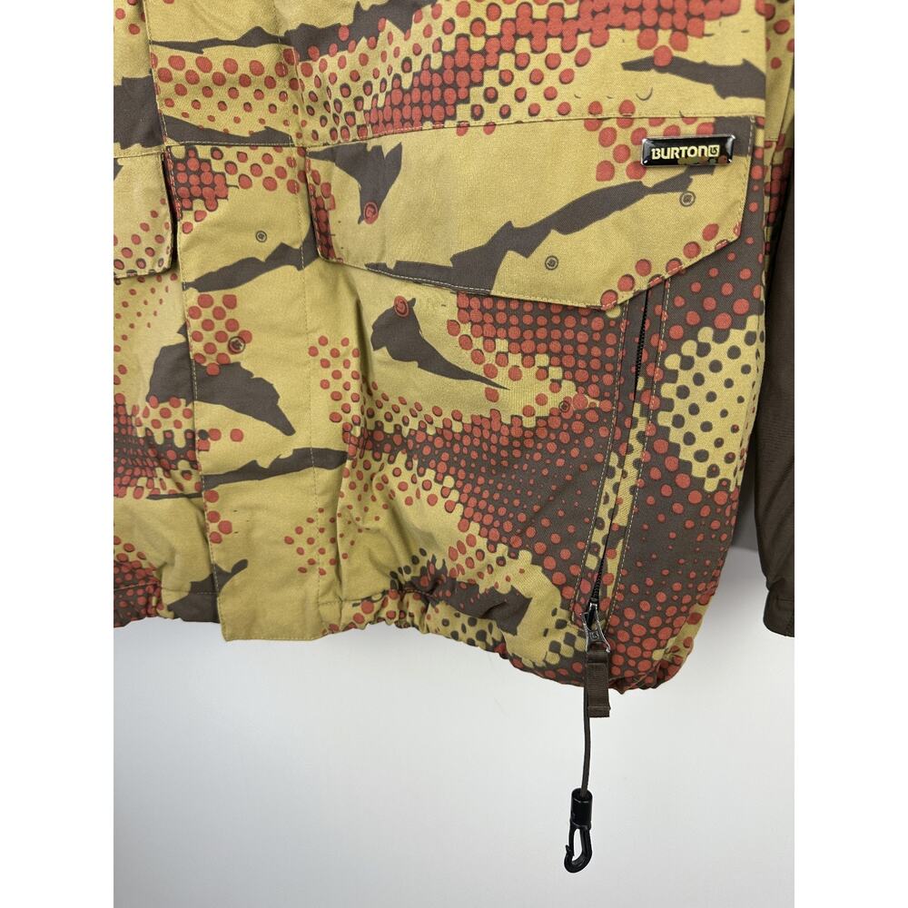 Burton Phantom Snowboard Jacket Hooded Ski Brown Outdoor Men's Size Large - Picture 7 of 16